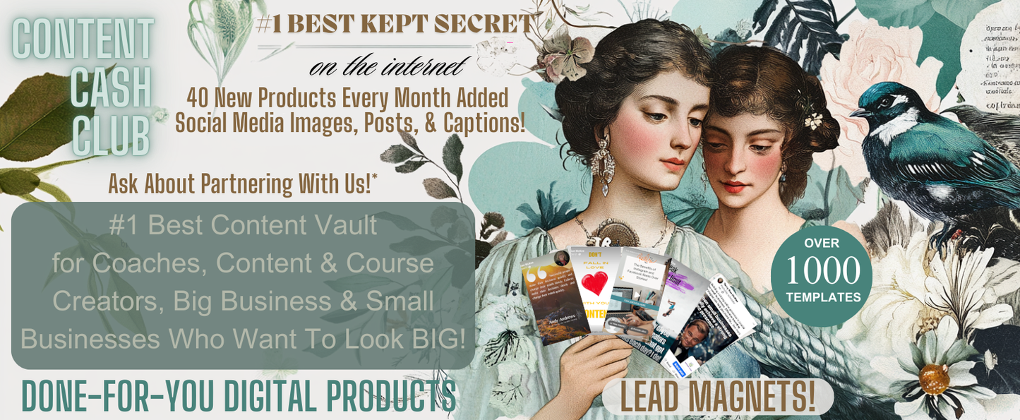 Content Cash Club Monthly 1000+ Products, Unlimited Access! only $27/mo