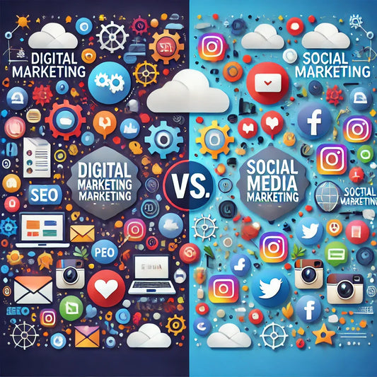 Are Social Media Marketing and Digital Marketing The Same?