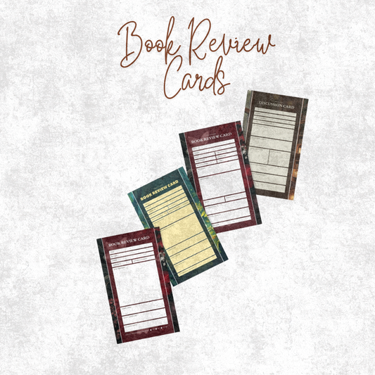 Book Review Cards